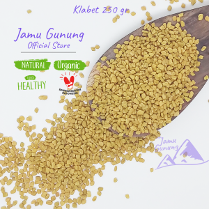 Biji Klabet 250gr / Fenugreek Seeds/ Kelabet - Pelancar ASI Alami
