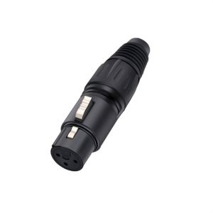 OOC Straight Balanced Microphone Accessories Audio Cables Plug Microphone Plug Male Female Microphone Connectors 3 Pin XLR Plug XLR Wire Connector MIC Cable Connector