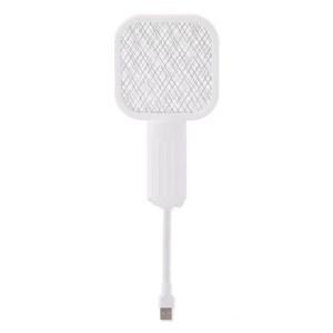 Mini USB Mosquito Swatter Electric Shock Security Net Mosquito Killer Lamp Anti-fall Simple Physical Mosquito Trap Racket