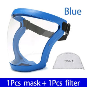 Protective Full Face Shield High Definition Anti Fog and Super Protective Transparency Kitchen Reusable Face Mask clearly communicate key information to the intended audience面罩