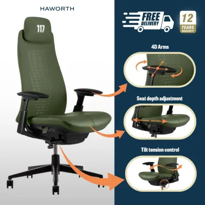 Fern x Halo Gaming Chair - Haworth Delivery Within 1 Week
