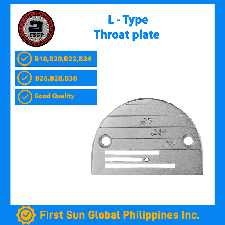 Throat plate for Highspeed Single Needle Sewing Machine Lazada PH