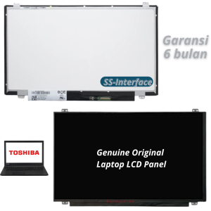 Layar LCD Toshiba Satellite C55T-C5224 C55T-A5222 C55DT-A5106 monitor panel screen