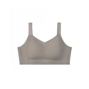 Miss CandyWireless Push Up Bra Anti-Sagging Support Seamless Plus Size Shapewear Bra Full Cup Bra Soft Fabric Breathable Posture Corrector Underwear