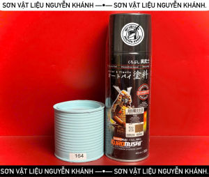 Sơn xịt Samurai 164 – Màu Xanh Mikrolet 400ml sơn xe máy ô tô bám dính tốt nhanh khô