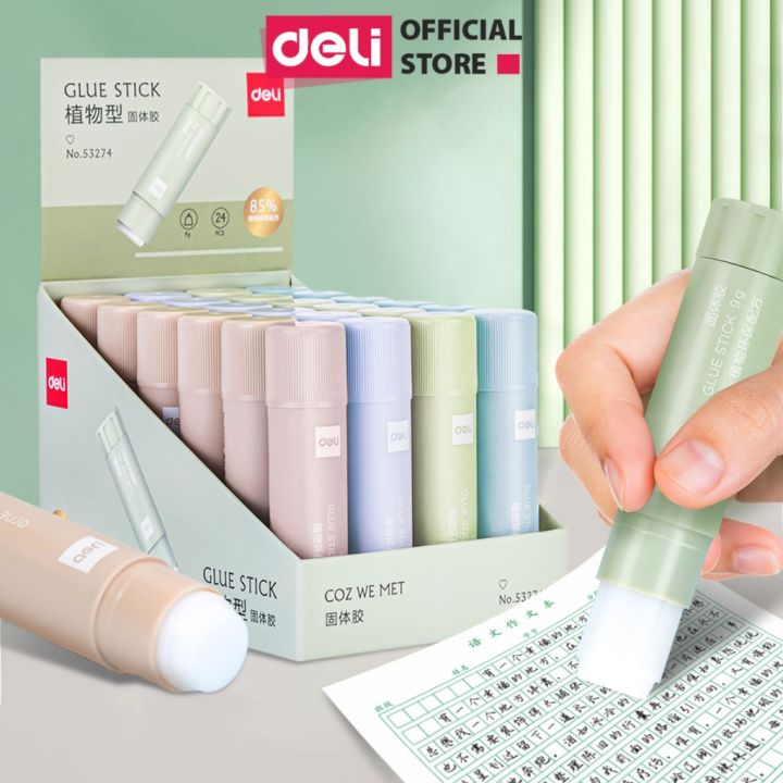 Hồ Khô Keo Dán Giấy Pastel 9g Deli - Khô Nhanh Siêu Dính Mùi Thơm Nhỏ ...