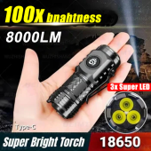 【24 hours Delivery】mini torchlight rechargeable USB mini led flashlight lampu suluh zoom portable waterproof Outdoor Hiking Camping Super Bright mini torch light 手电筒迷你