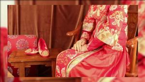 New Red Embroidered Shoes For Brides Chinese-Style Wedding Shoes Dragon And Phoenix Thousand-Layer Sole Cloth Shoes Xiuhe Shoes For Wedding Banquet