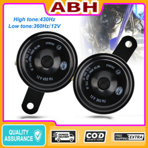 【Original+24hours delivery】Motorcycle Car HELLA HORN Original Horn Set 360Hz / 430Hz 111dB 12V Universal Horn
