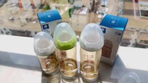 Dr.Spock Original 2nd Gen PPSU Feeding Bottle 160ml/240ml Wide Neck Baby Bottle Anti-colic