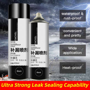 TrebleS Roof water pipe polyurethane waterproof leak repairing glue spray