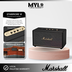 (READY STOCK) - Marshall Stanmore III Bluetooth Home Speaker for Music & Entertainment 80W Bluetooth 5.2