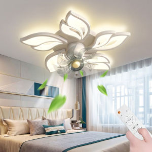 Rotasi 360° Lampu Kipas Tak Terlihat Kamar Tidur Lampu LED Kamar Anak Laki-laki dan Perempuan Kreatif Modern Sederhana Lampu Langit-langit Ruang Tamu Lampu Hias Rumah Restoran