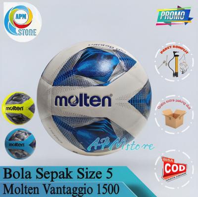 Bola Sepak Size 5 Molten Vantaggio Bola Kaki Sepakbola Dewasa Pres Import