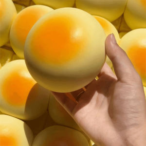 WH KAREN1 Squeeze Squishy Toys Soft Slow Rising Sensory Fidget Toy Stress Relief Simulated Milk Bread Decompression Toy Kids Adults
