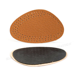 Pu leather Forefoot Pad Insoles Non-slip Foot Pain Relief Care of Cushions Shoe Pad Inserts 1Pair