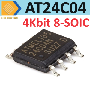 [ 2 CON ] IC lưu trữ bộ nhớ AT24C04 SSHM-T IC EEPROM 4Kbit 8-SOIC