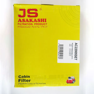 Bộ 2 lọc gió điều hòa AC22005SET JS Asakashi dành cho Nissan Navara 2.5 máy dầu 2010 2011 2012 2013 2014 27274EB700