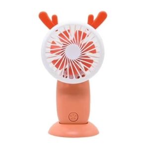 Cat/deer/rabbit/mouse handheld Mini Fan with Bubble Machine kids toy colorful LED light USB charge kipas kanak kanak