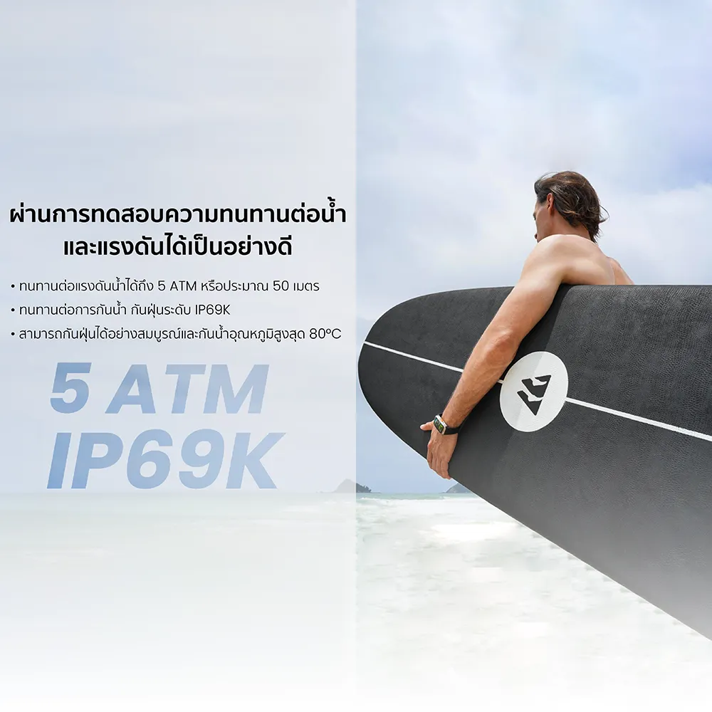 KOSPET TANK X2 Ultra สมาร์ทวอทช์ Bluetooth Calling AMOLED 1.64 นิ้ว กันน้ำ 5 ATM + IP69K -2Y https://wayoza.com