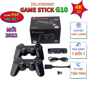 Máy chơi game Stick X2 trên 40000 game thẻ nhớ 64GB các thể loại game Nes Psp Ps1 Snes Sega..máy game stick đỏ ram 1gb