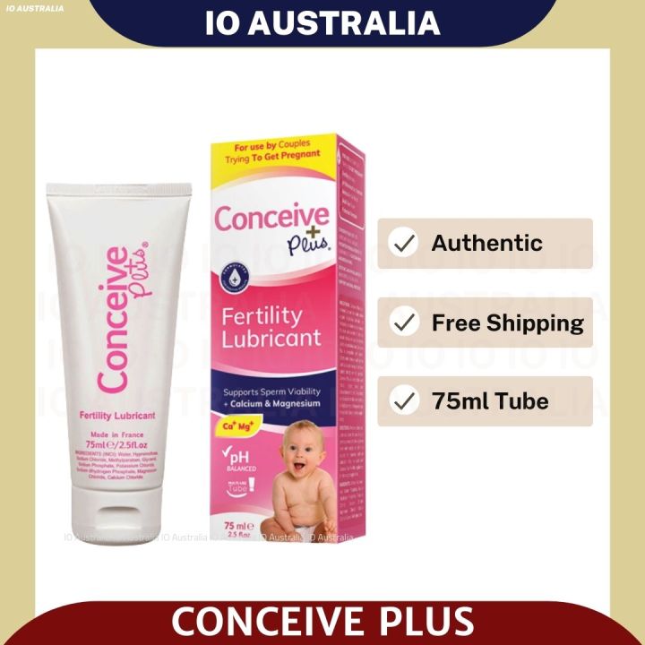 Conceive Plus Fertility Lubricant Multiple Use Tube 75ml | Lazada