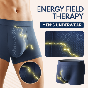 Mens Massage Magnetic Therapy Underwear Quick Drying Antibacterial Boxer Briefs Mens Underwear