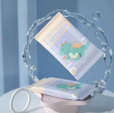 🧻[10 Pcs] Cute Wipes Baby Wet Wipes Hand Wrapped Wipes For Baby 🧻[10 Helai] Tisu Lap Bayi Comel Tisu Basah 10 Helai Buatan Tangan Untuk Bayi Dengan Beg Kecil🧻[10张]婴儿湿巾宝宝专用手口湿纸巾随身装独立包装小包🧻