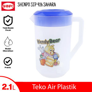 ( BISA COD ) PROMO TEKO AIR PLASTIK 2.1 LITER SHINPO SIP 926 SAHARA / ESKAN SAHARA WATER JUG / TEMPAT AIR MINUM PANAS DAN DINGIN / TEKO AIR PLASTIK / TEKO AIR WARNA / TEMPAT PENYIMPANAN AIR MINUM DENGAN TUTUP