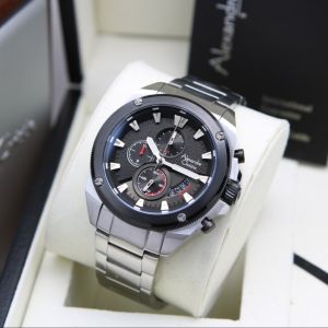 Jam Tangan Pria Alexandre Christie AC 6410 AC6410 AC 6141 AC 6646 AC 6623 Original Garansi Resmi 1 Tahun - Stainless Steel