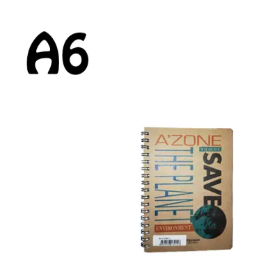 Azone Save the Planet Ringfix Notebook / Lecture Pad A4 / A5 / A6