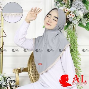 𝐕𝐈𝐐𝐀𝐒𝐓 - JILBAB INSTAN BERGO PET GEA TALI KEPANG ROPEL HIJAB INSTAN JERSEY PREMIUM | KERUDUNG INSTANT BERGO RENDA IMPORT JILBAB PET ROPEL BERGO DAILY TERBARU