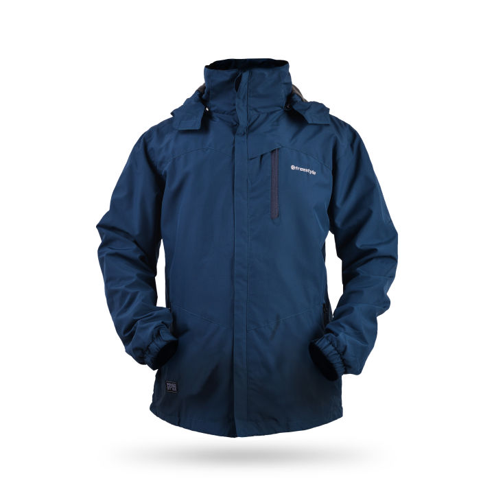 JAKET GUNUNG PRIA FREESTYLE WATERPROOF ANTI AIR TASLAN JAKET