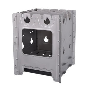 Vô biên Voyage Titan cắm trại bếp xách tay đốt gỗ Bếp đa nhiên liệu bếp cho ngoài trời Backpacking đi bộ đường dài BBQ