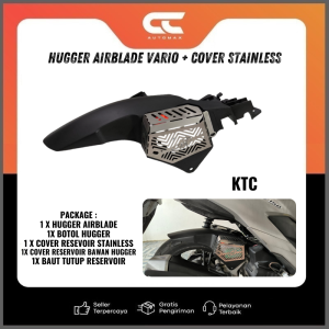 HUGGER VARIO 125 150 OLD NEW + COVER RESERVOIR STAINLESS