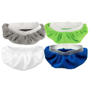 Gói của 4 cầm tay hơi nước sạch hơn tấm Chổi lau nhà sợi vải bìa cho nhà sử dụng Compatibles với nhiều hơi nước chất tẩy rửa