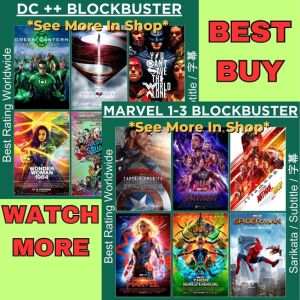 [KOLEKSI 44 MOVIE USB] MARVEL DC COMBO MOVIE COLLECTION PENDRIVE | SUBTITLES ENGLISH MALAY CHINESE