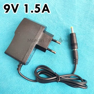 Adaptor 9 Volt 15 Ampere - Adaptor Switching 9V 15A - Adaptor 9V 1.5A 9Volt 1.5Ampere - Adaptor Charger Speaker