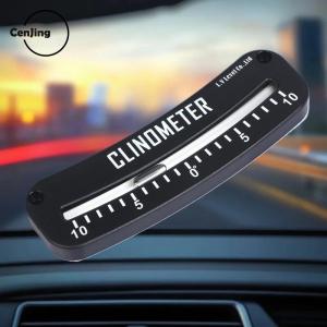 💖【Special price】💖Cjing 0-10 ° วัดมุมส้นเท้าเครื่องวัดความลาดเอียงของการเดินเรือแบบพกพาสำหรับเรือเครื่องมือวัดขนาดเล็กตัวบ่งชี้ความลาดชันระดับ RV