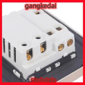 Gangke 220V Universal Adjustment Ceiling Fan Speed Control Switch Wall Button Dimmer