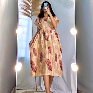 Baju Tidur Santai Daster Kimono Ld 120cm Abstrak Terbaru Kekinian