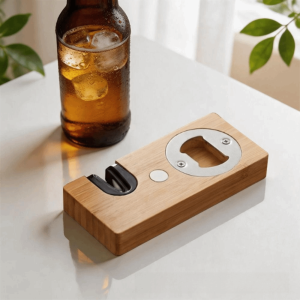 OKDEALS01 Rectangle Beer Bottle Opener with Cutter Sharpener ic Feature 2 in 1 Bottle Tapper High-quality Reusable Jar Remover Home Use