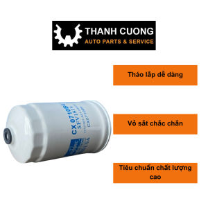 Lọc Nhiên Liệu Diesel Lọc Dầu Có Ốc Xả Nước Xe Thaco foton forland cửu long chiến thắng...Hàng Sunfil ( Mã: X0710B4)