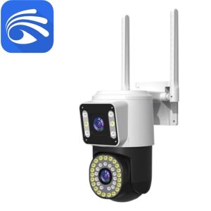 ซื้อ 1 แถม 1 Yoosee กล้องวงจรปิด 360 Wifi 2กล้อง IP67 กล้องสองเลนส์  Color Full HD ​8ล้านพิกเซล กลางคืนภาพสี กล้องวงจรปิดไร้สาย มีอนฟาเรด 2กล้อง ดูพร้อมกันได้