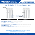Bộ 4 Lõi Lọc Nước AQUAPHOR Nhập Khẩu Thay Cho Máy AQUAPHOR MORION RO DWM 101S - Hàng Chính Hãng. 
