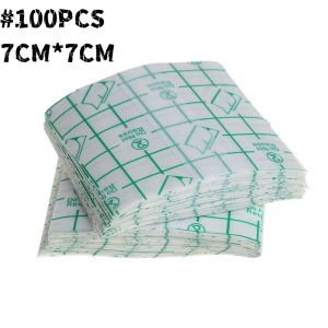 100Pcs Waterproof Transparent Plaster Adhesive Medical Wound Dressing Fixing Tape