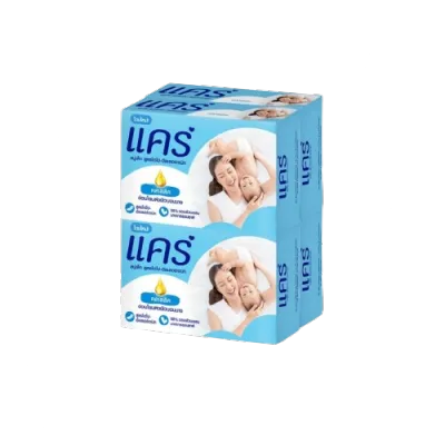 Care สบู่เด็กแคร์ คลาสสิค/พิงค์ ซอฟท์ ทำความสะอาด ผิวลูกน้อย อย่างอ่อนโยน 60 กรัม [1 แพ็ค 4 ก้อน]