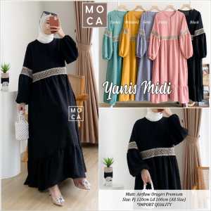 MIDI DRESS YANIS LD 100 by ORIGINAL MOCA