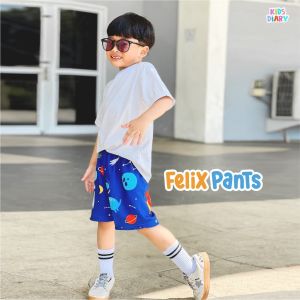 Celana Anak Laki Laki Pendek Print Felix Short Pants 1-10 Tahun