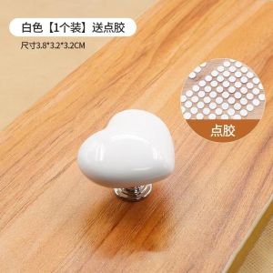 Love Color Toilet Pressing Utensil Heart-Shaped Toilet Toilet Tank Button Aid Love Button